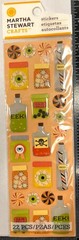 Martha Stewart Halloween Stickers Witch Potions & Spooky Sweets 18-20213