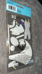 RARE! JOLEES DIMENSIONAL STICKERS TRACK & FIELD SPJBLG273