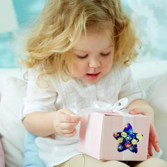1000Pcs Space Star Stickers for Kids Boy Girl Teacher Colorful Pentagram Childre