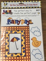 Cock-A-Doodle Designs. Inc Rainy Day Page Packet Scrapbooking New