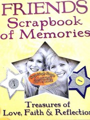 VTG Friends Scrapbook Of Memories, Paper Crafting & Craft Making Book Lot *NEW*