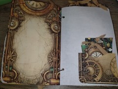 Steampunk Junk Journal Scrapbook USA Seller