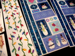 Lot Stickers, Christmas, Holiday Sparkle Stickers, Gr Length Christmas Lights.