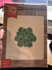 Echo Park Designer Dies LAYERED FLOWER #5 Steel Dies Scrapbooking