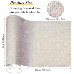 Rhinestone Sheets for Car Decoration – 78.7 Inch