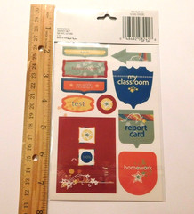 Keepsake Essentials Stickers Lot 2 Sheets Package ~School Class~ Creativity Inc