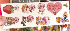 Strawberry Shortcake Stickers Original 1980s Retro Design! Paper Sticker Sheets