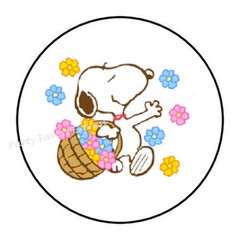 30 SPRING FLOWERS ENVELOPE SEALS LABELS STICKERS PARTY FAVORS 1.5″ ROUND
