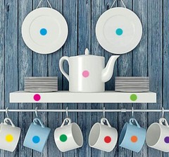 1400 PCS Colored Dot Stickers round Color Coding Labels Circle Dots Labels Stick