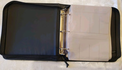 CREATIVE MEMORIES Black STICKER BINDER w/30 Pocket Pages 6 ASSORTED SIZES!
