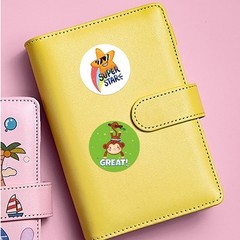 1000 Pcs Cute Animal Motivational Stickers Kids Rewards Stickers for Classroom