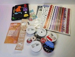 Dog Cat Themed Crafting Lot; Paper & Stickers; Scrapbooking; Card Making – 300+