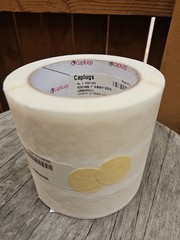 Caplugs KD01000 1 inch KWIKY DOTS Product # P7749588 2000 Tan Dots Per Roll!