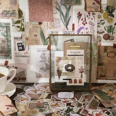 260 Pcs Vintage Ephemera Sticker Pack Junk Journal Scrapbook Supplies Decoupage