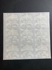 9 mod UNICORN SANDYLION PRINCESS vintage UNCUT sticker PRISM prismatic glitter