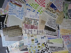Huge Lot Alphabet Sticker Sheets (200+) Craft Room De-Stash! 5 lbs