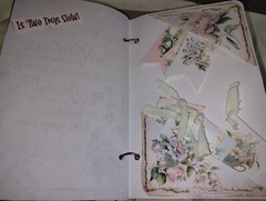 Alice In Wonderland Journal Time For Tea Scrapbook USA Seller
