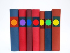 2000 Pcs 1Inch Color-Coded Dots Stickers Round Labels for Office Inventory Label