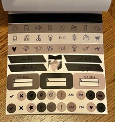 New VillaBeautifful “Aesthetic” 2021 Sticker Book (9) Pages VB Stickers