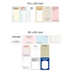 Monolike Today’s Record Sticker Pack (102 Stickers) – Variety Pack, Journal