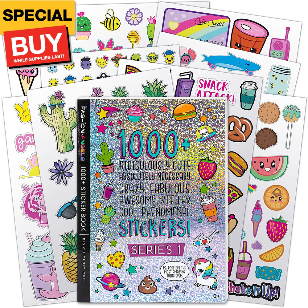 1000+ Ridiculously Cute Stickers for Kids – Fun Craft Stickers for Scrapbooks, P
