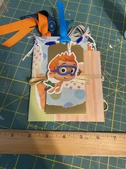 Bubble Guppies Handmade Tags Ephemera, Scrapbook,Junk Journal,tag,embellishment