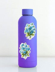 Forget Me Not Bouquet Vinyl Stickers Set Scrapbooking Laptop Water Bottle