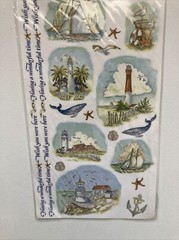 *New* 1 Sheet- PSX OCEAN VIEW SH6024- STICKERS