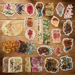 Vintage Scrapbooking Supplies Kit Vintage Stickers for Scrapbooking Journaling A