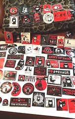 10 Pre Packaged RARE Emily the Strange stickers Red & Black