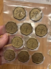 Recollections Monogram Stickers Letters S R E M A H P K B T Junk Journal Lot