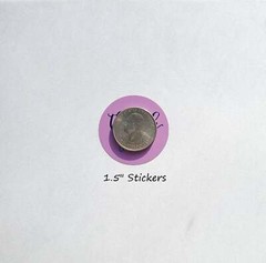 500pcs/Roll 1″/1.5″Thank You Stickers for Small Business,Round Sealing Labels
