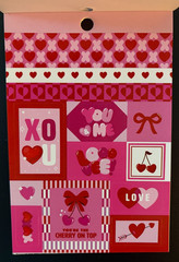 RECOLLECTIONS VALENTINE’S DAY STICKER BOOK 261 PC STICKERS 12 SHEETS ROMANCE