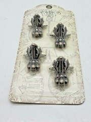 Graphic 45 Staples Claw Feet 4/Pieces Antique Brass 3.35″X1.6″ G4501027 BB13-456