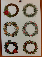 RECOLLECTIONS GINGERBREAD HOUSE STICKER BOOK 237 PC 12 SHEET GINGERBREAD FOREST