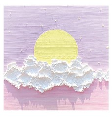 100pcs Sticky Notes, Memo Pads,Starry night,Planner Notepad,Scrapbook Decoration