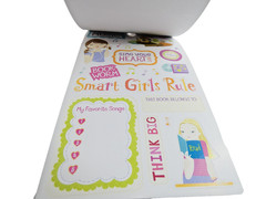 American Girl Crafts Pad 476 Stickers Girls Animals Words Multicolor Designs