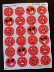 SCRATCH N SNIFF *YOU CHOOSE* SCENTED STICKER SHEET – REWARD STICKERS – SCRAPBOOK