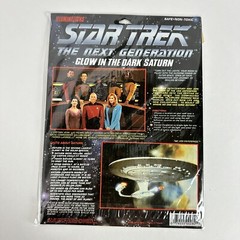 VTG 90s Hallmark Star Trek Stickers 4 Sheets & Glow In The Dark Saturn Lot