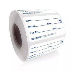 500/1000x Removable Freezer Food Labels Date Marks Self Adhesive Storage Sticker