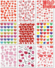 24 Sheets Spring Stickers for Kids, 840 PCS Spring Decorative Stickers Crafts Pa