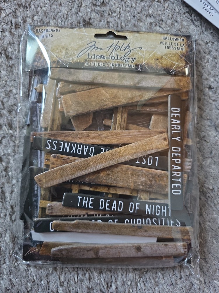 Tim Holtz Idea-ology – Baseboard Frames Halloween, TH94434