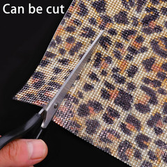 12000PCS Leopard Print Rhinestone Sticker with 2Mm Rhinestone Crystal Bling Self