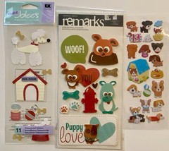 Large Lot Of Dog Stickers! Jolee’s Boutique, MAMBI, Cloud 9, Etc