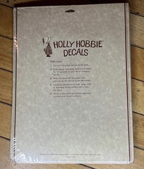 Vintage 1970s Holly Hobby Decals LOT of 4 New Sealed American Greetings