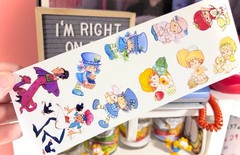 Strawberry Shortcake Stickers Original 1980s Retro Design! Paper Sticker Sheets