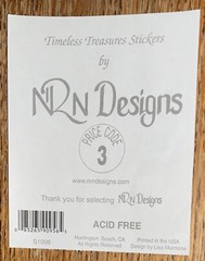 Timeless Treasures By NRN Designs Baby 1-12 Months 1 Year Old Scrapbook Stickers