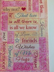 Miss Elizabeth’s WORDS FROM THE HEART Value Stickers Valentines Romance Wedding
