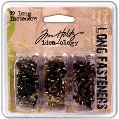 TIM HOLTZ Idea-Ology Brads Metal Embellishments Paper Crafting TH92703 New