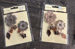 Mixed Lot Flowers Floral Scrapbook /Craft Embellishments All New L🌸🌸k!!